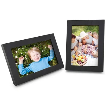 Picture Frames, Picture Frames 4X6 Made of Solid Wood for Table Top Display and Wall Mounting, Picture Frame 2-Pack 
Picture Frames, Picture Frames 4X6 Made of Solid Wood for Table Top Display and Wall Mounting, Picture Frame 2-Pack