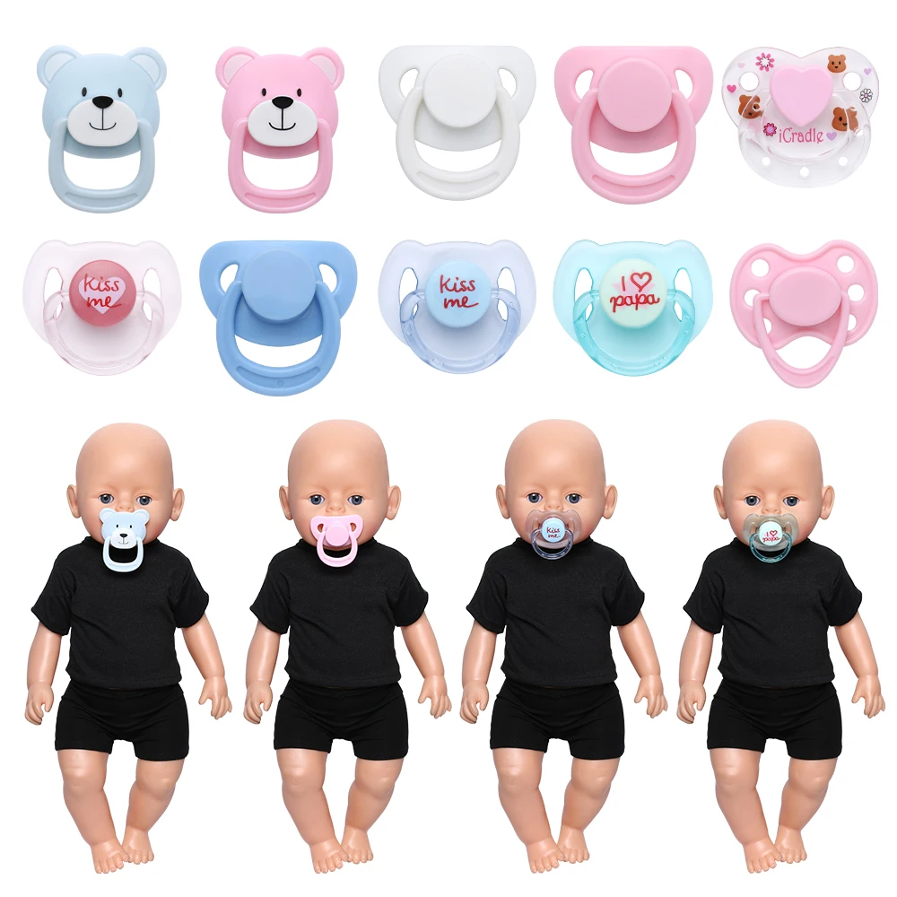 1pcs Reborn Doll Supply Mini Pink Kit Magnetic Dummy Baby Dolls Pacifier