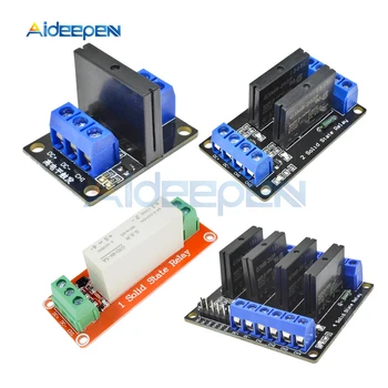 DC 5V 1 2 4 Channel Solid State Relay Board Module High Level Trigger for Arduino Board
DC 5V 1 2 4 Channel Solid State Relay Board Module High Level Trigger for Arduino Board
