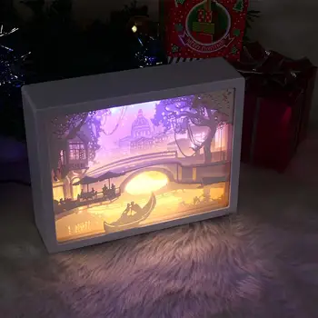 Romantic Paper Carving Lights Desktop Decoration Night Light Atmosphere 3D LED USB Charging Line Gifts Carved Decor Lamp
Romantic Paper Carving Lights Desktop Decoration Night Light Atmosphere 3D LED USB Charging Line Gifts Carved Decor Lamp