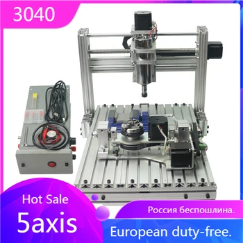 5axis cnc 3040 router machines 5 axis DIY cnc milling machine mini full metal cnc engraving machine CNC DIY 5th axis rotary axis
5axis cnc 3040 router machines 5 axis DIY cnc milling machine mini full metal cnc engraving machine CNC DIY 5th axis rotary axis