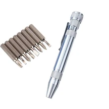 Aluminum Alloy Screwdriver Set Electrical Repair Hand Tools Portable 8in1 Multi-function Screwdrive Head Precision Screw Bit
Aluminum Alloy Screwdriver Set Electrical Repair Hand Tools Portable 8in1 Multi-function Screwdrive Head Precision Screw Bit