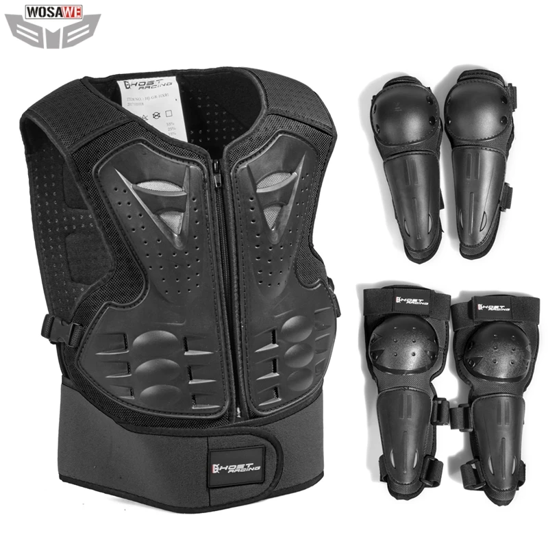 Children's Motocross Armor Suit Full Body Protective Gear Kids Motorcycle Sports Chest Protection Knee Pads Spine Back Support
Children's Motocross Armor Suit Full Body Protective Gear Kids Motorcycle Sports Chest Protection Knee Pads Spine Back Support