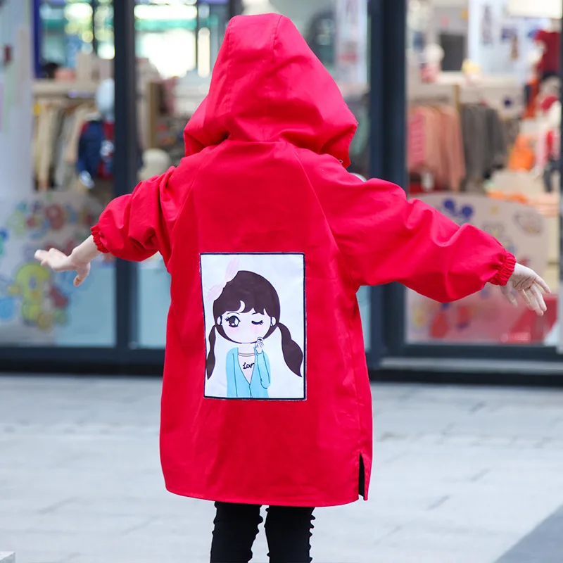 Childrenswear GIRL'S Coat 2019 Autumn Clothing New Style 6 Spring And Autumn Cardigan Mid-length Trench Coat 8 Children Korean-s 
Childrenswear GIRL'S Coat 2019 Autumn Clothing New Style 6 Spring And Autumn Cardigan Mid-length Trench Coat 8 Children Korean-s