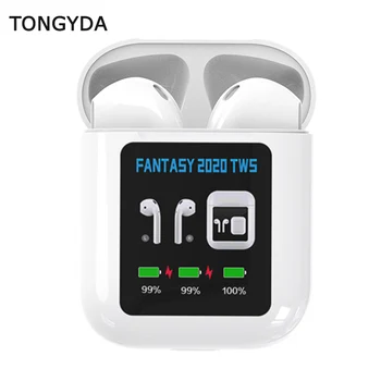 TONGYDA 1.3 inch LCD Display Custom Logo Picture TWS True Wireless Mini Bluetooth 5.0 Earphone+ Earbuds for Sport Running
TONGYDA 1.3 inch LCD Display Custom Logo Picture TWS True Wireless Mini Bluetooth 5.0 Earphone+ Earbuds for Sport Running