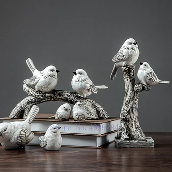Retro Little Bird Crafts Decoration Simulation Animal Branches Resin Handmade Modern Home Decorative Accessories Wooden Garden
Retro Little Bird Crafts Decoration Simulation Animal Branches Resin Handmade Modern Home Decorative Accessories Wooden Garden