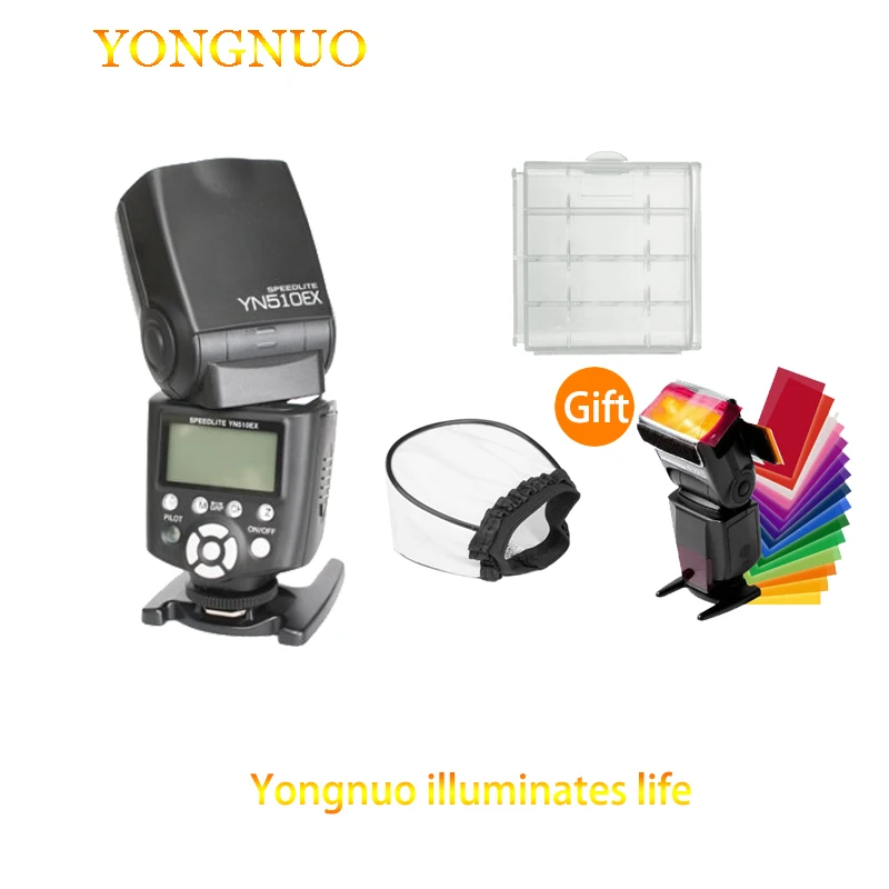 YONGNUO YN510EX YN-510EX Fora Da Câmera TTL Sem Fio Flash Speedlite para Canon Nikon Pentax Câmeras DSLR da Olympus Pana-sonic
YONGNUO YN510EX YN-510EX Fora Da Câmera TTL Sem Fio Flash Speedlite para Canon Nikon Pentax Câmeras DSLR da Olympus Pana-sonic