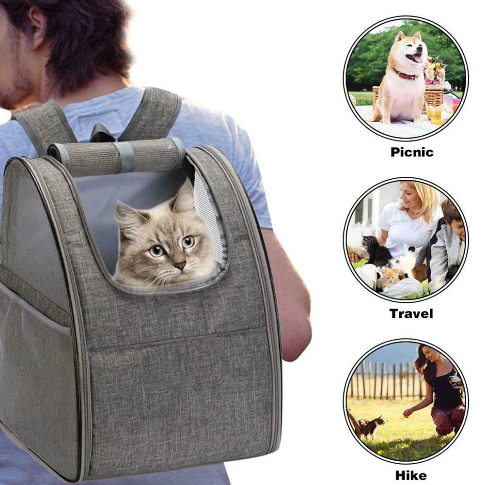 Pet Backpack Oxford Cloth Mesh Breathable Large Accessories Outdoor Travel Window Foldable Carrier Visible Dog Cat Zipper
Pet Backpack Oxford Cloth Mesh Breathable Large Accessories Outdoor Travel Window Foldable Carrier Visible Dog Cat Zipper