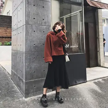 Autumn Winter 2 Pieces Sets Women Fashion Long Sleeve Hoddies Tops +Long Skirt Sets Casual Female 2 Pcs Suits Woman Clothing
Autumn Winter 2 Pieces Sets Women Fashion Long Sleeve Hoddies Tops +Long Skirt Sets Casual Female 2 Pcs Suits Woman Clothing