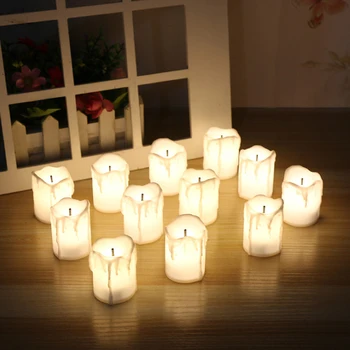 Night Light Christmas Halloween Plastic Battery Powered LED Candle Light Flameless Tealight Festival Wedding Decoration Lamp
Night Light Christmas Halloween Plastic Battery Powered LED Candle Light Flameless Tealight Festival Wedding Decoration Lamp