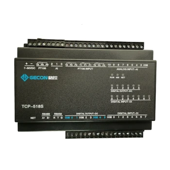 4PT100 temperature 11 analog input 6 relay 8 digital input industrial Ethernet IO module
4PT100 temperature 11 analog input 6 relay 8 digital input industrial Ethernet IO module