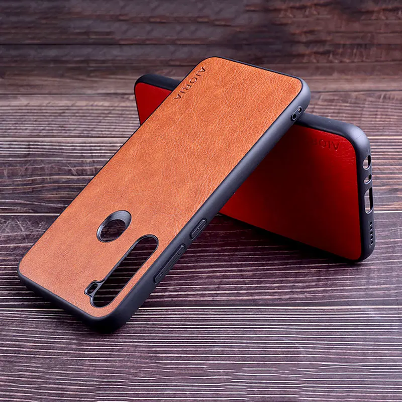 Чехол для xiaomi redmi note 8 pro 8T 7 funda роскошный кожаный винтажный узор личи 7A 8A 6 6A 5 K30 5G 9 9A