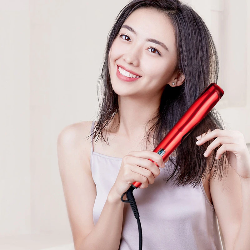 Curly Straight Dual-use Two-in-one Twisted Curling Stick Bevel Hair Straightener LCD Spiral Curler
Curly Straight Dual-use Two-in-one Twisted Curling Stick Bevel Hair Straightener LCD Spiral Curler