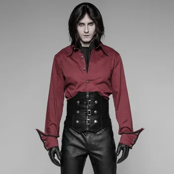 PUNK RAVE Men's Rough Punk Waist Girdle Personality Handsomer Stage Performance Men Clothing Accessories
PUNK RAVE Men's Rough Punk Waist Girdle Personality Handsomer Stage Performance Men Clothing Accessories