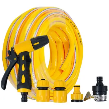 High Pressure Horticulture Irrigation 5m Watering Pipe Adjustable Quick Hose Connector Waterer for Garden Flowers Car Washing
High Pressure Horticulture Irrigation 5m Watering Pipe Adjustable Quick Hose Connector Waterer for Garden Flowers Car Washing