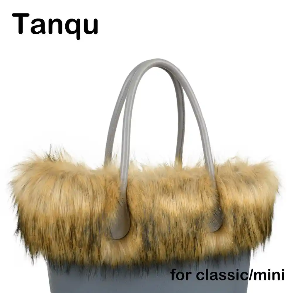 o bag with fur