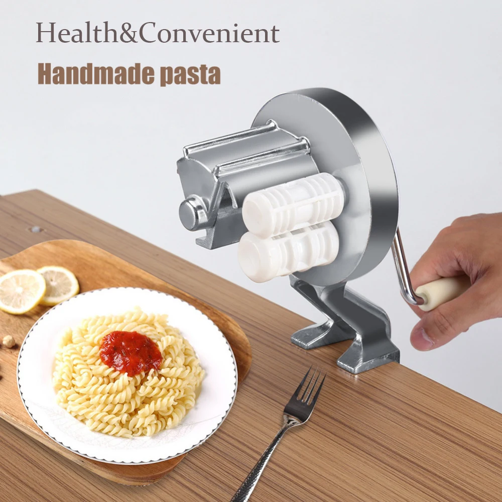 Aluminium Alloy Fresh Pasta Maker Roller Machine Household Split Type Hand Crank Pasta Cutter For Spaghetti Noodle Fettuccine
Aluminium Alloy Fresh Pasta Maker Roller Machine Household Split Type Hand Crank Pasta Cutter For Spaghetti Noodle Fettuccine