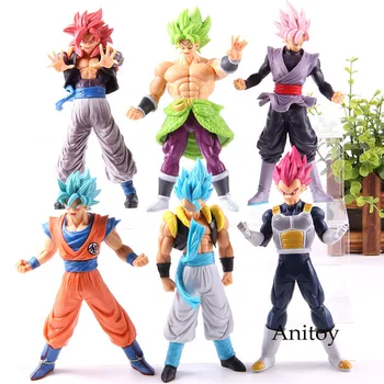 Anime Dragon Ball Figure Super Saiyan Broly Son Goku Vegeta Gogeta Gotenks PVC Action Figure Collectible Model Toy 6pcs/set
Anime Dragon Ball Figure Super Saiyan Broly Son Goku Vegeta Gogeta Gotenks PVC Action Figure Collectible Model Toy 6pcs/set