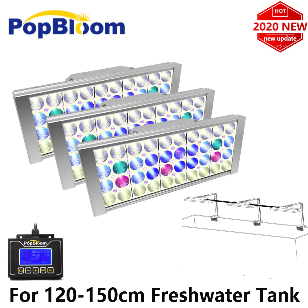 DSunY 3PCS Programmable Aquarium LED Lighting For 120-150cm Plants Grow Light Fish Tank mounting arm kit sunrise FI3SP3-A
DSunY 3PCS Programmable Aquarium LED Lighting For 120-150cm Plants Grow Light Fish Tank mounting arm kit sunrise FI3SP3-A
