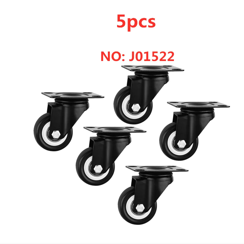 5 pcs 1.5-inch Black Gold Drill Universal Wheel Diameter 40mm With Bearing Caster Silent Wear-resistant Furnitur
5 pcs 1.5-inch Black Gold Drill Universal Wheel Diameter 40mm With Bearing Caster Silent Wear-resistant Furnitur