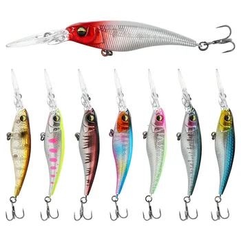5.3gram Fishing Bait Freshwater USA 3D eyes Crankbait Minnow Hard Lures Carp Fishing tackle Wobblers Isca Artificial Pesca 62 mm
5.3gram Fishing Bait Freshwater USA 3D eyes Crankbait Minnow Hard Lures Carp Fishing tackle Wobblers Isca Artificial Pesca 62 mm