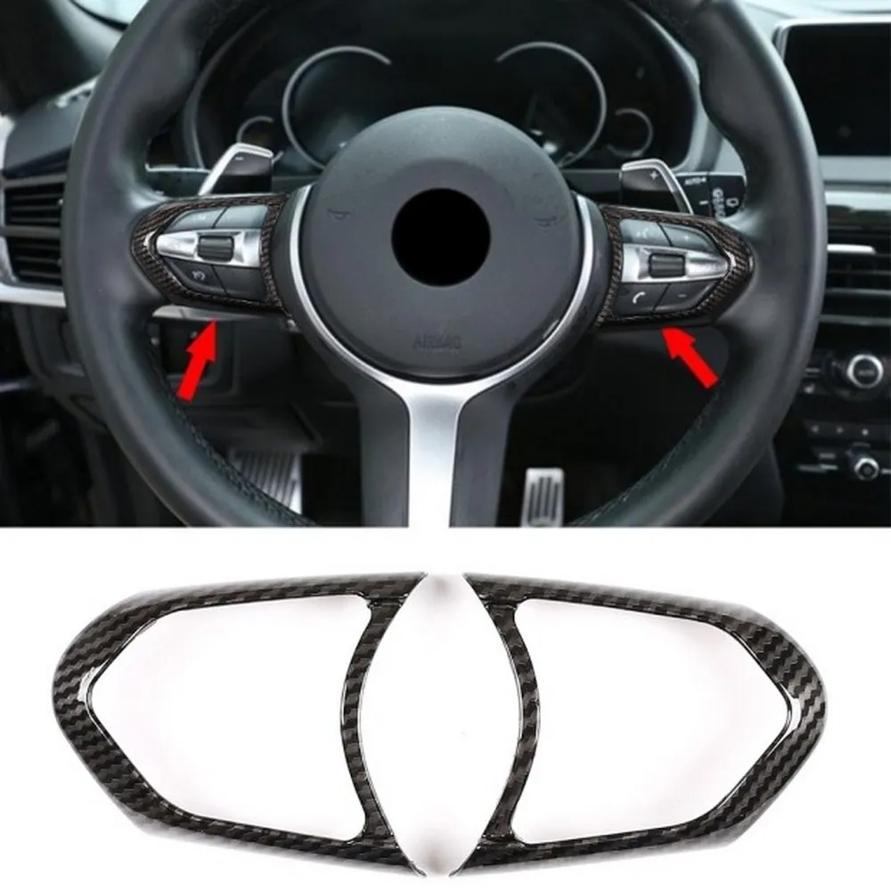 ABS Carbon Fiber Steering Wheel Button Cover Trim Control Button Frame Cover For BMW F20 F22 F21 F30 F32 F33 F36 F06 F12 F13 X5
ABS Carbon Fiber Steering Wheel Button Cover Trim Control Button Frame Cover For BMW F20 F22 F21 F30 F32 F33 F36 F06 F12 F13 X5