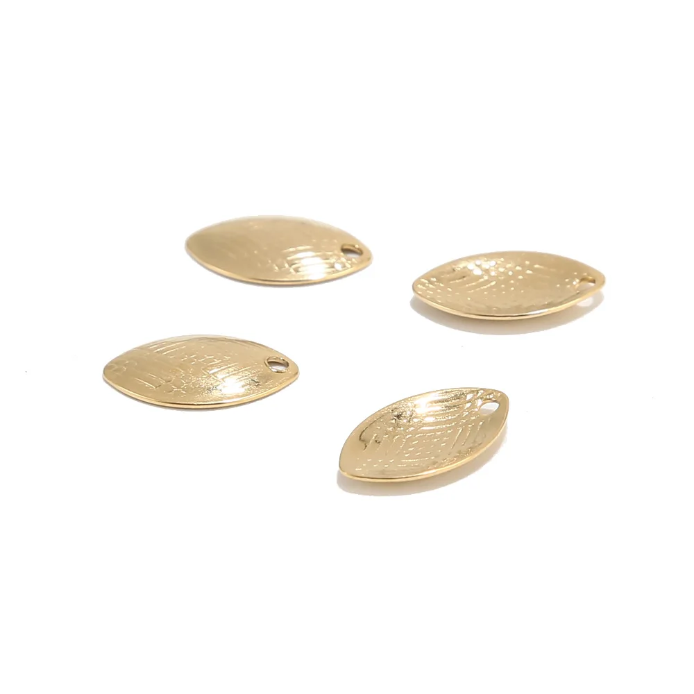 20pcs Stainless Steel Gold Curved Oval Horse Eye Pendant Charms 14.5x9mm Geometric Stampings Oval Charm Beads Findings
20pcs Stainless Steel Gold Curved Oval Horse Eye Pendant Charms 14.5x9mm Geometric Stampings Oval Charm Beads Findings