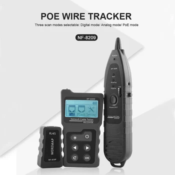 Inline PoE Voltage and Current Tester Multi-functional LCD Network Cable Tester Wire Tracker PoE Checker with Cable Tester
Inline PoE Voltage and Current Tester Multi-functional LCD Network Cable Tester Wire Tracker PoE Checker with Cable Tester