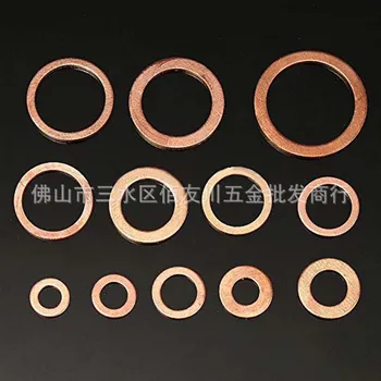300PCs Solid Copper Washer Flat Ring Gasket Sump Plug Oil Seal Fittings Bolt Set M5/M6/M8/M10/M12/M14
300PCs Solid Copper Washer Flat Ring Gasket Sump Plug Oil Seal Fittings Bolt Set M5/M6/M8/M10/M12/M14