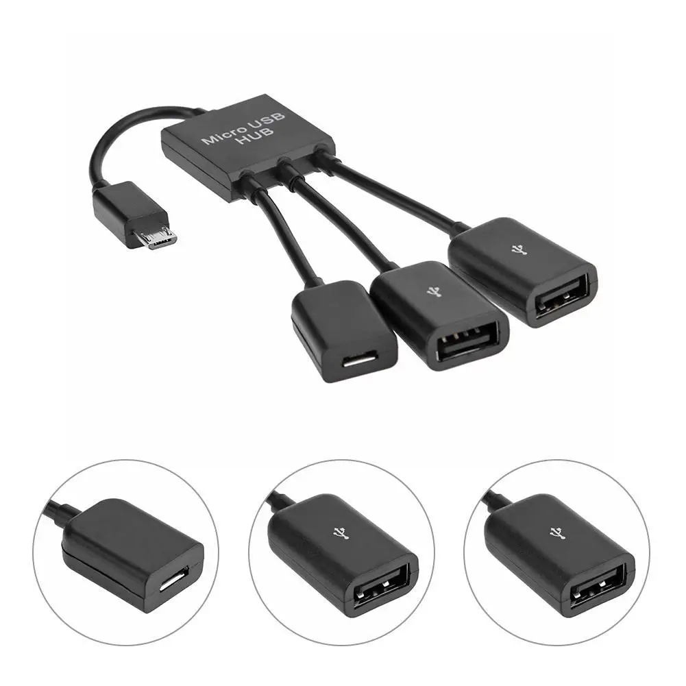 Type-C USB Adapter OTG Cable USB C 3.0 2.0 Male To USB Micro Female Adapter USB Hub for Tablet Android Mouse Keyboard
Type-C USB Adapter OTG Cable USB C 3.0 2.0 Male To USB Micro Female Adapter USB Hub for Tablet Android Mouse Keyboard