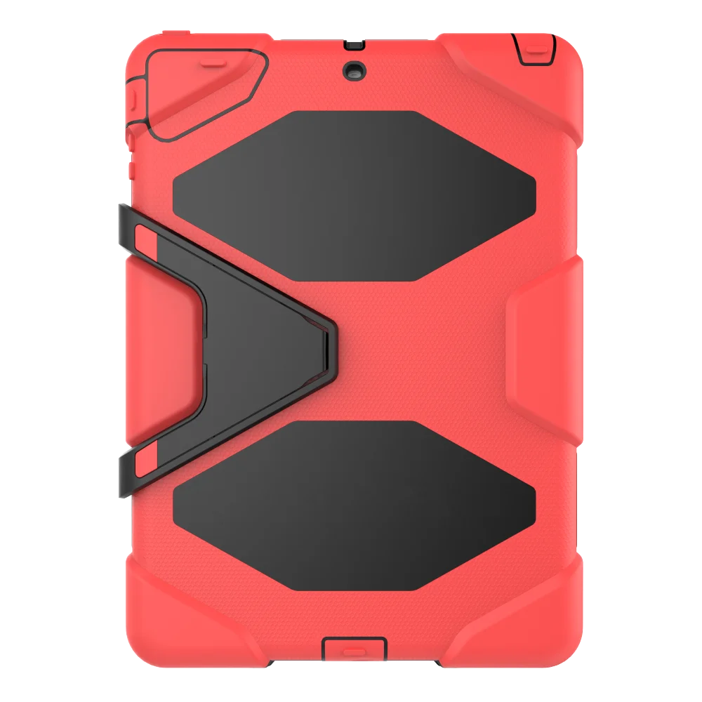 for iPad Air / iPad 5 Case Three Layer Shockproof Heavy Duty Silicone TPU Case with Built-in Screen Protector Cover
for iPad Air / iPad 5 Case Three Layer Shockproof Heavy Duty Silicone TPU Case with Built-in Screen Protector Cover