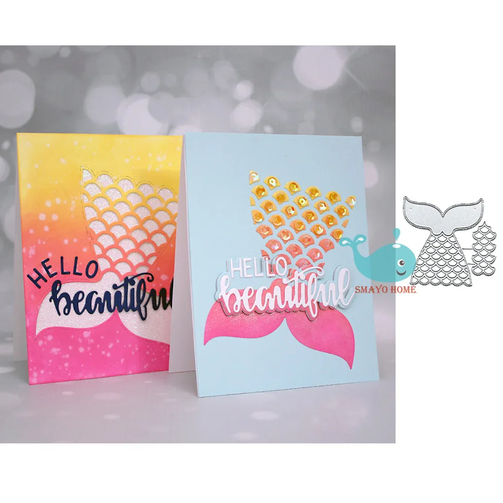 Fish Tail Metal Cutting Dies for Scrapbooking Album Paper DIY Card Decoration Embossing New Dies Cut 2019
Fish Tail Metal Cutting Dies for Scrapbooking Album Paper DIY Card Decoration Embossing New Dies Cut 2019