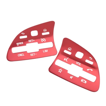 Red 1 Pair Car Steering Wheel Button Decoration Trim Fit For Mercedes Benz A C E GLB GLC GLE Class 2020
Red 1 Pair Car Steering Wheel Button Decoration Trim Fit For Mercedes Benz A C E GLB GLC GLE Class 2020