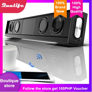 20W Bluetooth Speaker Home Theater Soundbar Super Bass Portable Wireless Computer PC TV Speaker Subwoofer Mic FM Radio
20W Bluetooth Speaker Home Theater Soundbar Super Bass Portable Wireless Computer PC TV Speaker Subwoofer Mic FM Radio