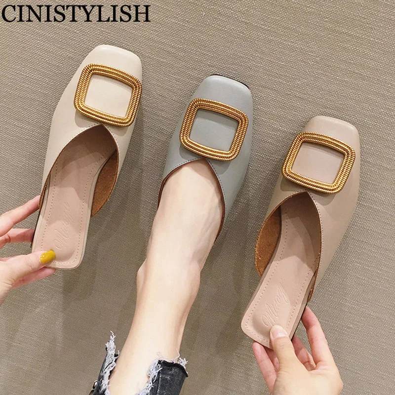 Metal Buckle Mules Women Wooden Block Low Heels Slippers Loafer Spring Square Toe Flat Slide Flop Flops 2020 Fashion Big Size 41
Metal Buckle Mules Women Wooden Block Low Heels Slippers Loafer Spring Square Toe Flat Slide Flop Flops 2020 Fashion Big Size 41
