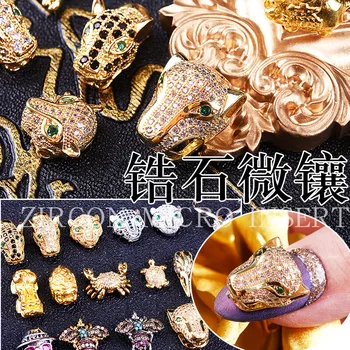 10 pcs Nail Jewelry Personality Retro Nail Alloy Jewelry Mink Head Bee Leopard Head Jewelry
10 pcs Nail Jewelry Personality Retro Nail Alloy Jewelry Mink Head Bee Leopard Head Jewelry