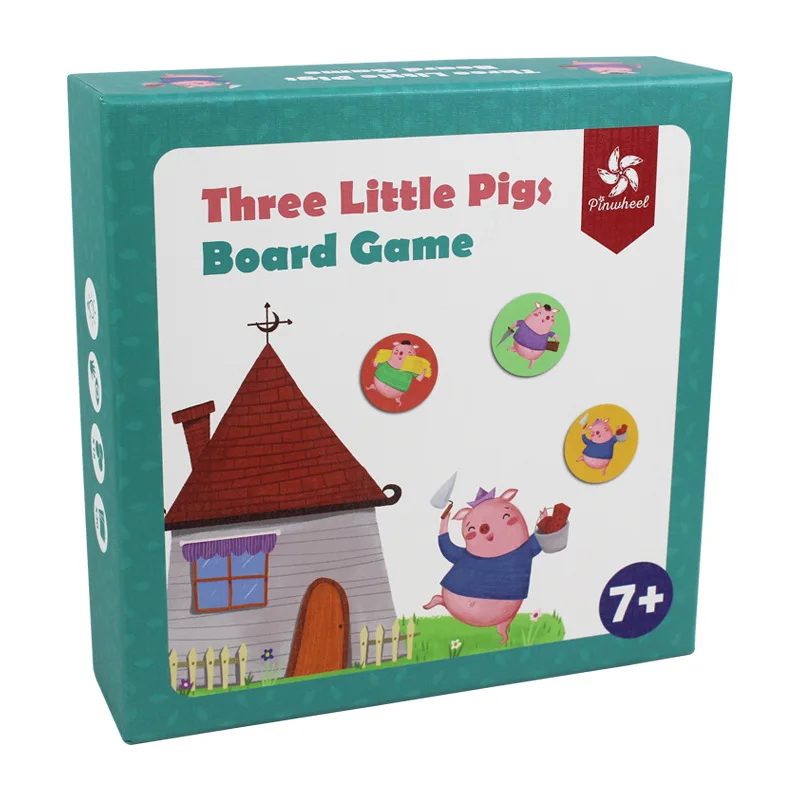 Pinwheel Three Little Pigs Board Game Children Parent And Child Board Game Early Education Logic Focus Sudoku Chess Game
Pinwheel Three Little Pigs Board Game Children Parent And Child Board Game Early Education Logic Focus Sudoku Chess Game