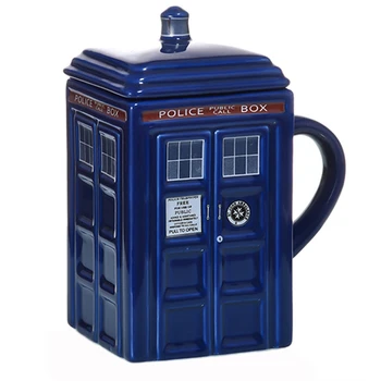 Police Box Ceramic Mug Cup with Lid Cover for Tea Coffee Mug Funny Creative Gift Christmas Presents Kids Men
Police Box Ceramic Mug Cup with Lid Cover for Tea Coffee Mug Funny Creative Gift Christmas Presents Kids Men
