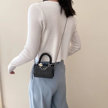 Women PU Leather Shoulder Bags Ladies Mini Fashion Pattern Messenger Handbag Chain Elegant Crossbody Shoulder Bag
Women PU Leather Shoulder Bags Ladies Mini Fashion Pattern Messenger Handbag Chain Elegant Crossbody Shoulder Bag