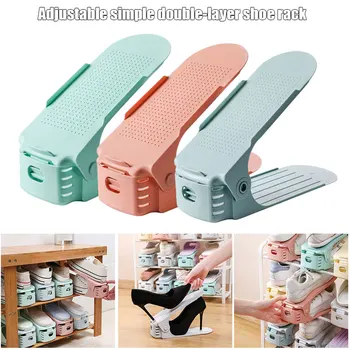 Hot Shoe Slots Organizer Adjustable Double Layer Stack Shoe Rack 50% Space-Saving Storage Rack Holder D6
Hot Shoe Slots Organizer Adjustable Double Layer Stack Shoe Rack 50% Space-Saving Storage Rack Holder D6