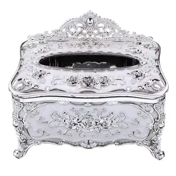 European Style Tissue Box Luxury Acrylic Napkin Paper Organizer Retangle Tissue Boxes Paper Rack for Home KTV Hotel
European Style Tissue Box Luxury Acrylic Napkin Paper Organizer Retangle Tissue Boxes Paper Rack for Home KTV Hotel