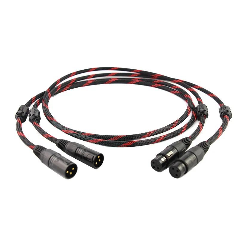 Pair A53 5N OCC copper XLR balanced Audio Interconnect Cables with NEUTRIK XLR plug
Pair A53 5N OCC copper XLR balanced Audio Interconnect Cables with NEUTRIK XLR plug