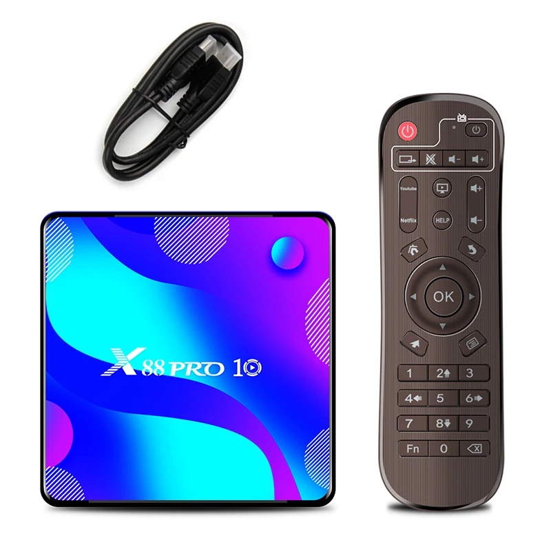 Android TV BOX X88 PRO10 Smart TV Box Android 10 RK3318 4G+32G 4K Media Player X88 Pro 10 Android TV Set Top Box EU Plug
Android TV BOX X88 PRO10 Smart TV Box Android 10 RK3318 4G+32G 4K Media Player X88 Pro 10 Android TV Set Top Box EU Plug