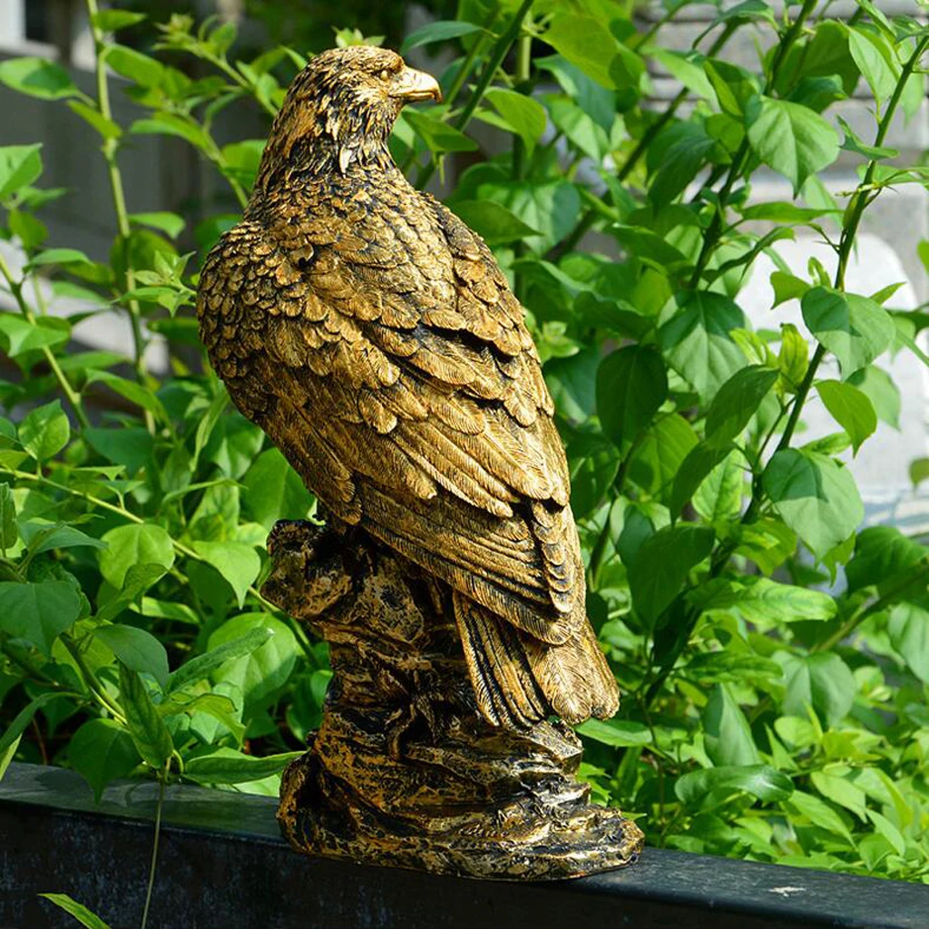 Bird Ornament Resin Eagle Figurine Lawn Garden Decoration Statues Gift For Outdoor Garden Lawn for Display Pathway Bird Ornament Resin Eagle Figurine Lawn Garden Decoration Statues Gift For Outdoor Garden Lawn for Display Pathway