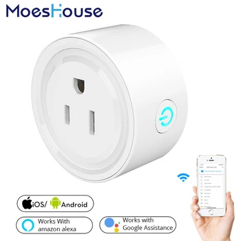 2018 New Smart Wifi Socket US Power Plug Mobile APP Remote Control Works with Amazon Alexa Google Home for Smart Life
2018 New Smart Wifi Socket US Power Plug Mobile APP Remote Control Works with Amazon Alexa Google Home for Smart Life