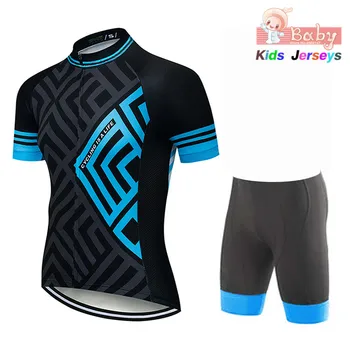 2020 Breathable Quick Dry Kids Cycling Jersey Set Shorts Children Geometric Patterns Bike Clothing Boys Summer Bicycle Wear
2020 Breathable Quick Dry Kids Cycling Jersey Set Shorts Children Geometric Patterns Bike Clothing Boys Summer Bicycle Wear