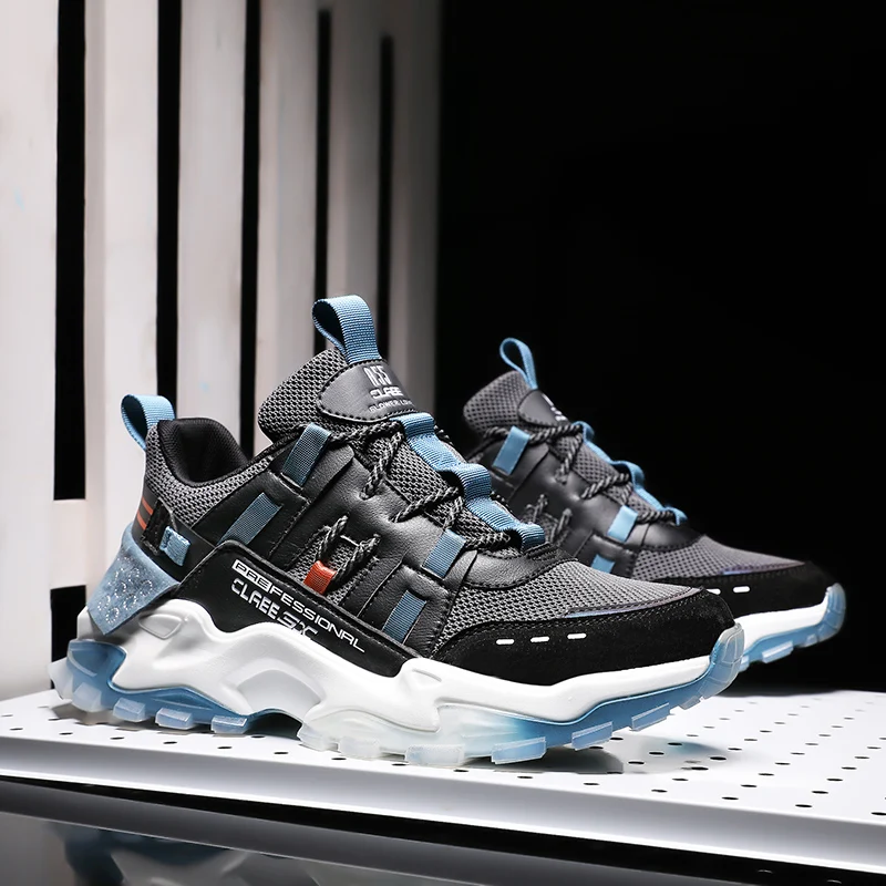 Trend Designer Thick Bottom Sport Shoes Men Sneakers Breathable Running Shoes for Men Trainers Fitness Jogging Chunky Shoes
Trend Designer Thick Bottom Sport Shoes Men Sneakers Breathable Running Shoes for Men Trainers Fitness Jogging Chunky Shoes