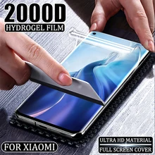 Film souple de protection d'écran pour Xiaomi, couverture complète en Hydrogel 2000D, pour Mi 11 Ultra, 12 Pro, 12X, Note 10, 9, 11T, 10T, 9T, 9X Lite=