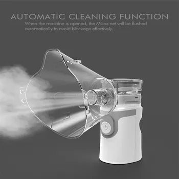 Portable Mini Kit Ultrasonic Humidifier Handheld Atomizer Health Children Inhaler Respirator Care Nebulizer Machine Home
Portable Mini Kit Ultrasonic Humidifier Handheld Atomizer Health Children Inhaler Respirator Care Nebulizer Machine Home
