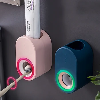 ONEUP Automatic Toothpaste Dispenser Wall-mounted Dust-Proof Toothpaste Squeezer Toothpaste Rack Holder For Bathroom Accessories
ONEUP Automatic Toothpaste Dispenser Wall-mounted Dust-Proof Toothpaste Squeezer Toothpaste Rack Holder For Bathroom Accessories
